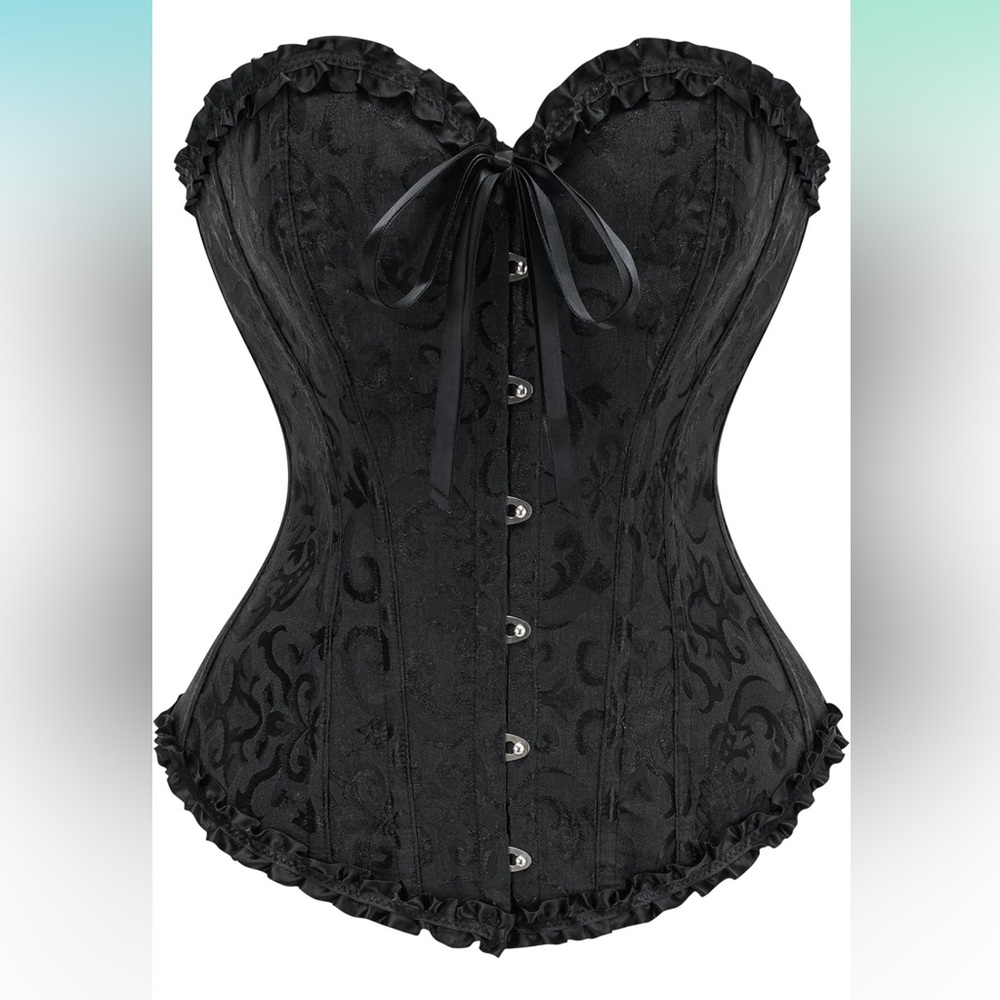 Never worn amazon corset black size L